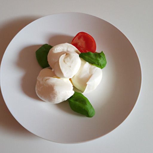 Plat simple de Mozzarella pour l'hypertension 41541