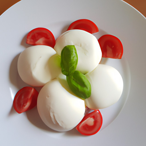 Plat simple de Mozzarella pour l'hypertension 41539