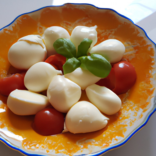 Plat simple de Mozzarella pour l'hypertension 41558