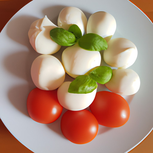 Plat simple de Mozzarella pour l'hypertension 41577